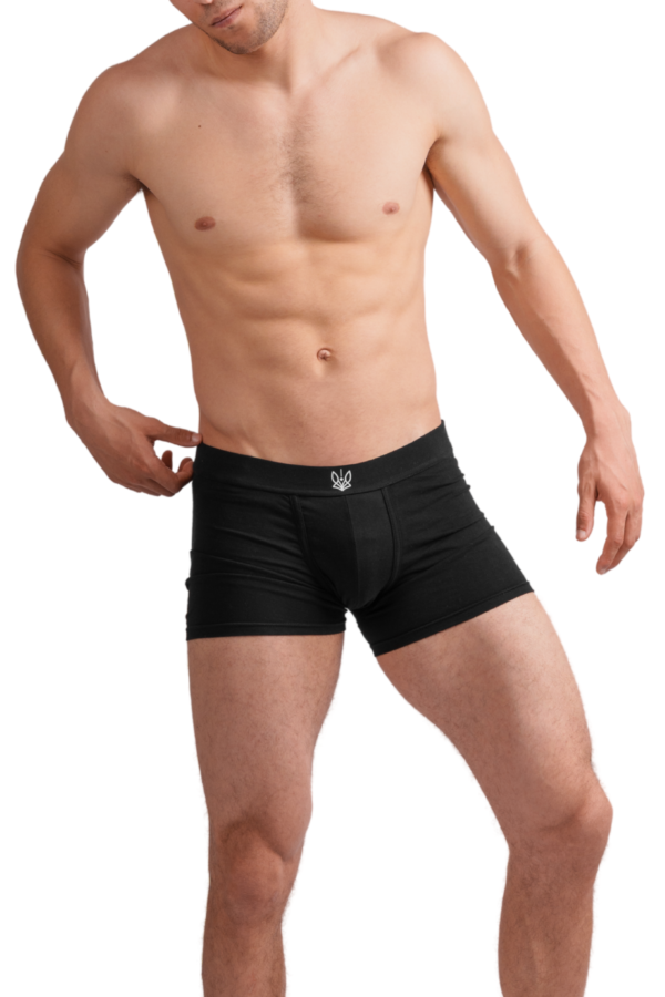 Black boxer