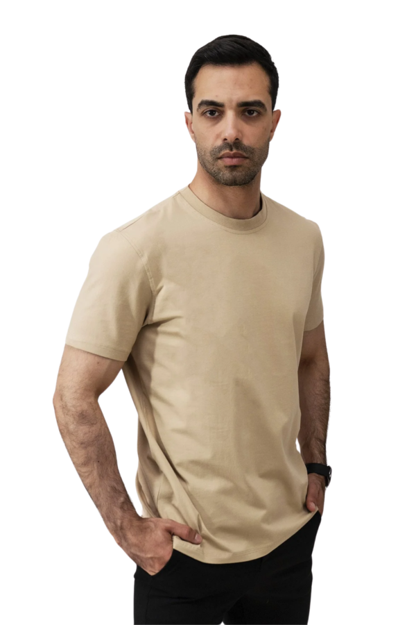 Beige T-shirt Premium